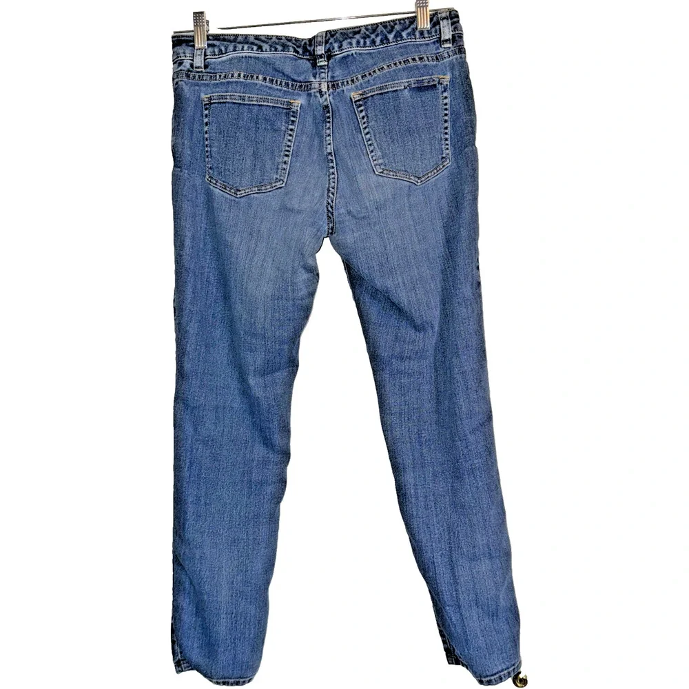 Michael Kors Women's Skinny Jeans Size 6 Medium Wash‎ Blue Denim 28x27 Designer